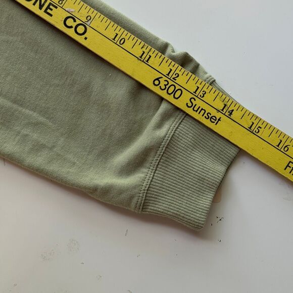 Chico's Moss Green Pullover, 3/4 Sleeve Top, Size Medium - Picture 9 of 11